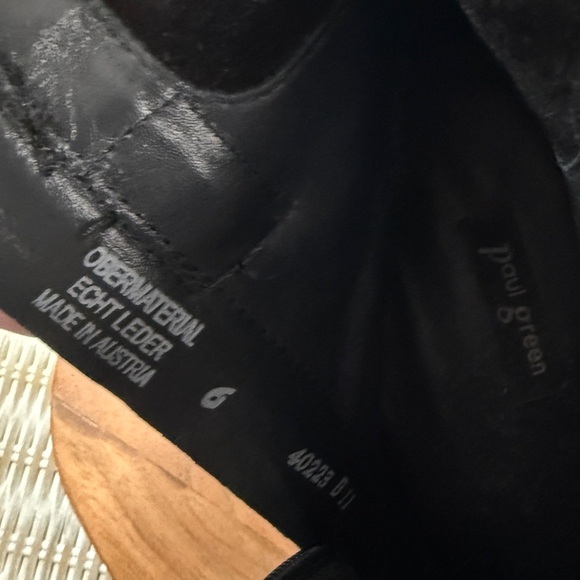 Paul Green Dallas 100% Leather Suede Ankle Booties - Picture 7 of 8